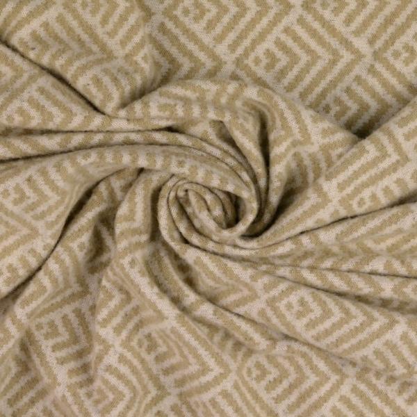 Interlock Jacquard in beige/natur